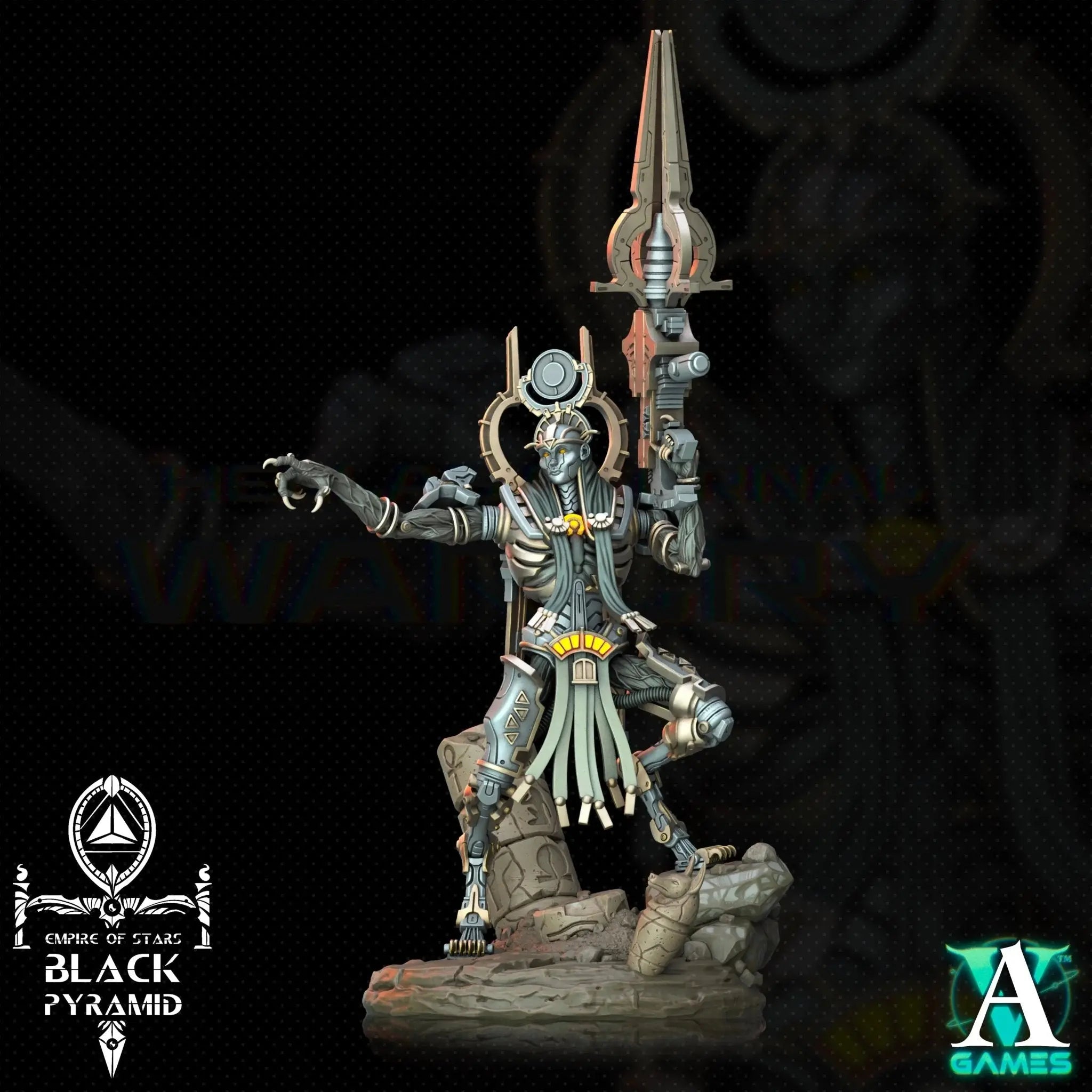 Galactic Pharaohs - Black Pyramid - STL Bundle - Archvillain Games