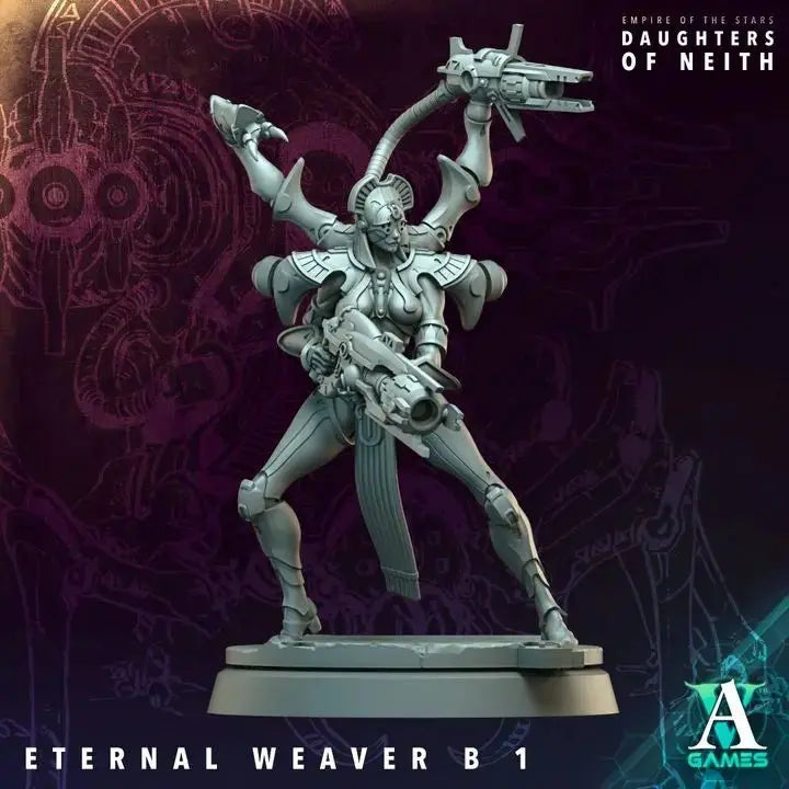 Galactic Pharaohs - Daughters of Neith - STL Bundle - Archvillain Games