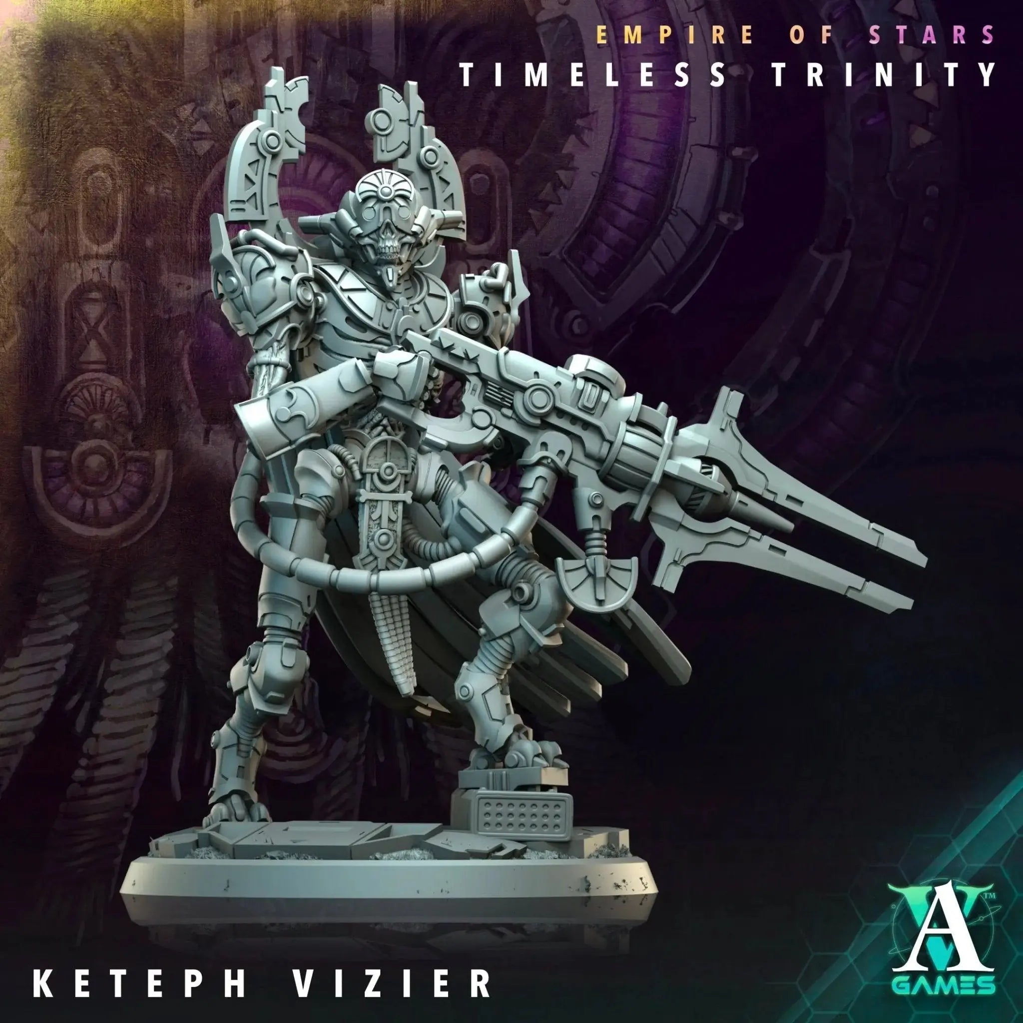 Galactic Pharaohs - Timeless Trinity - STL Bundle - Archvillain Games
