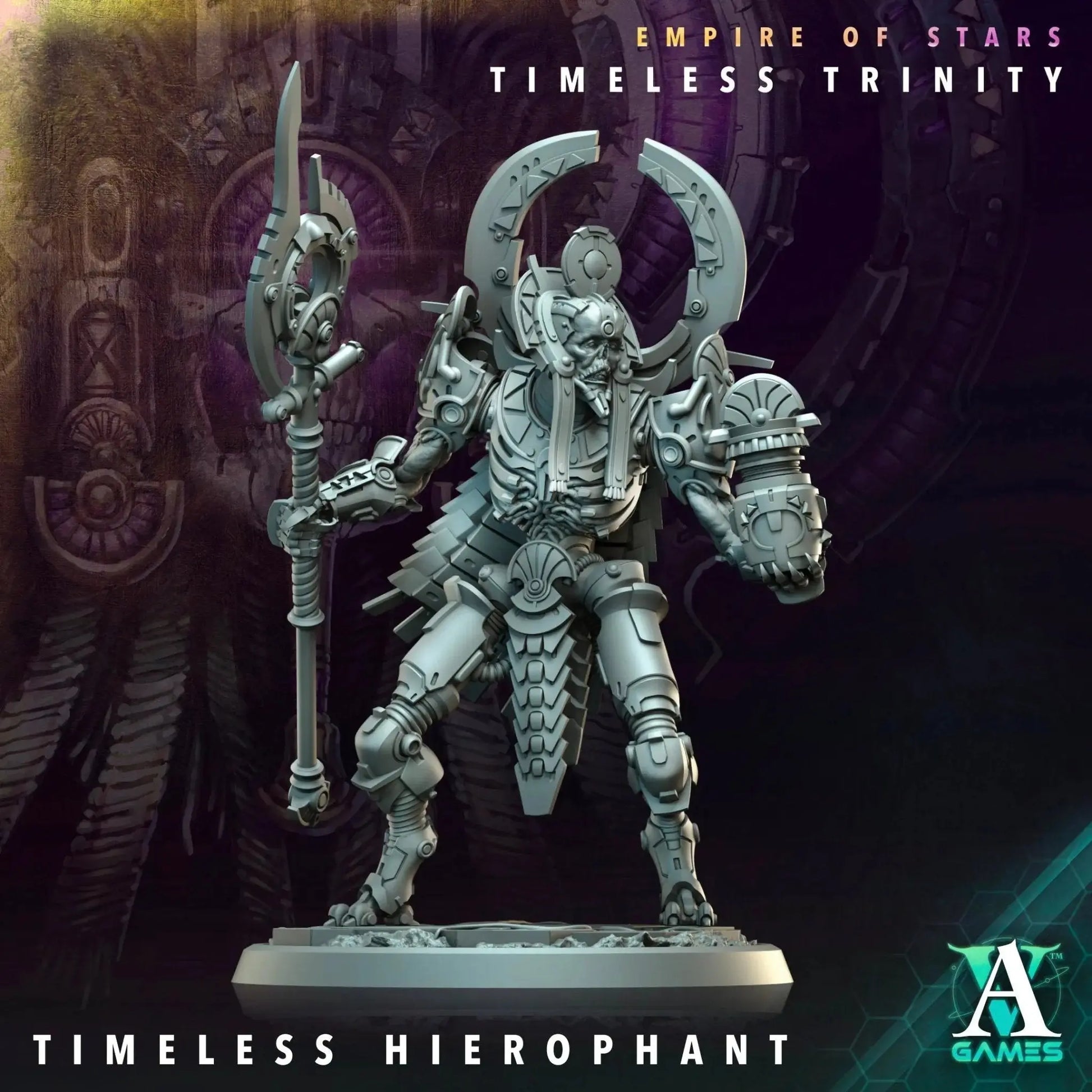 Galactic Pharaohs - Timeless Trinity - STL Bundle - Archvillain Games