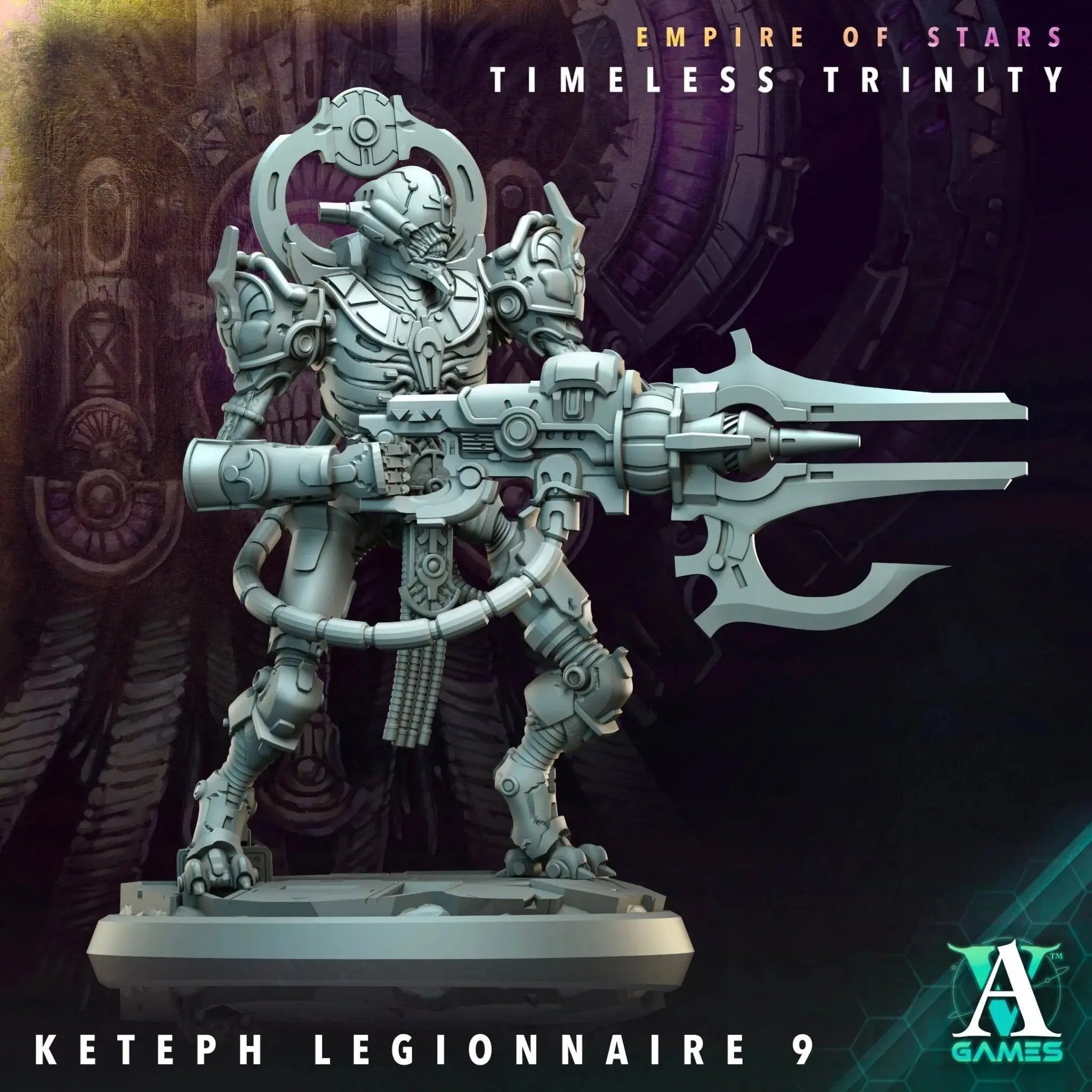 Galactic Pharaohs - Timeless Trinity - STL Bundle - Archvillain Games