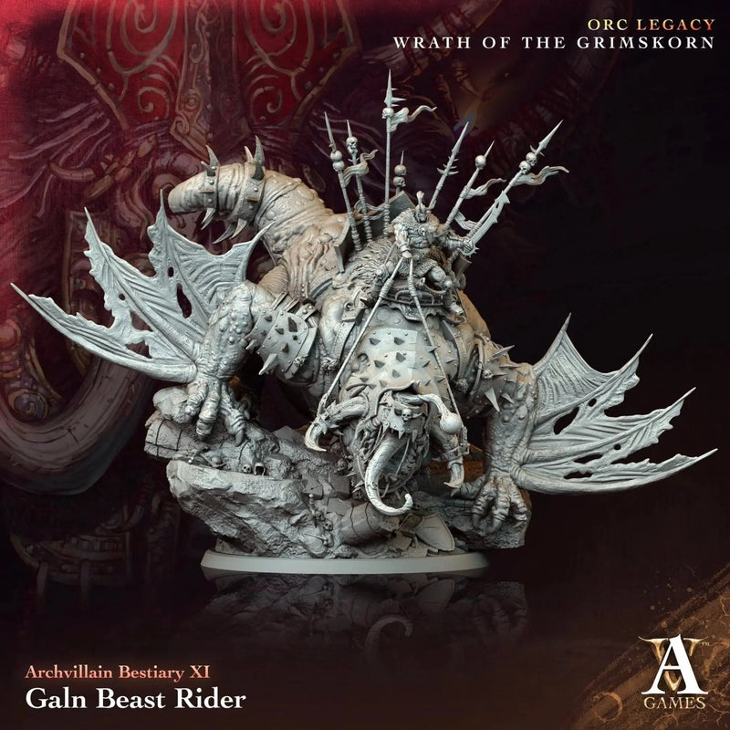 Galn Beast Rider - STL - Archvillain Games