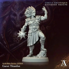 Garet Titanfist - STL - Archvillain Games