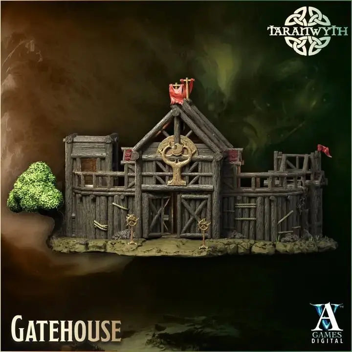 Gatehouse - STL - Archvillain Games