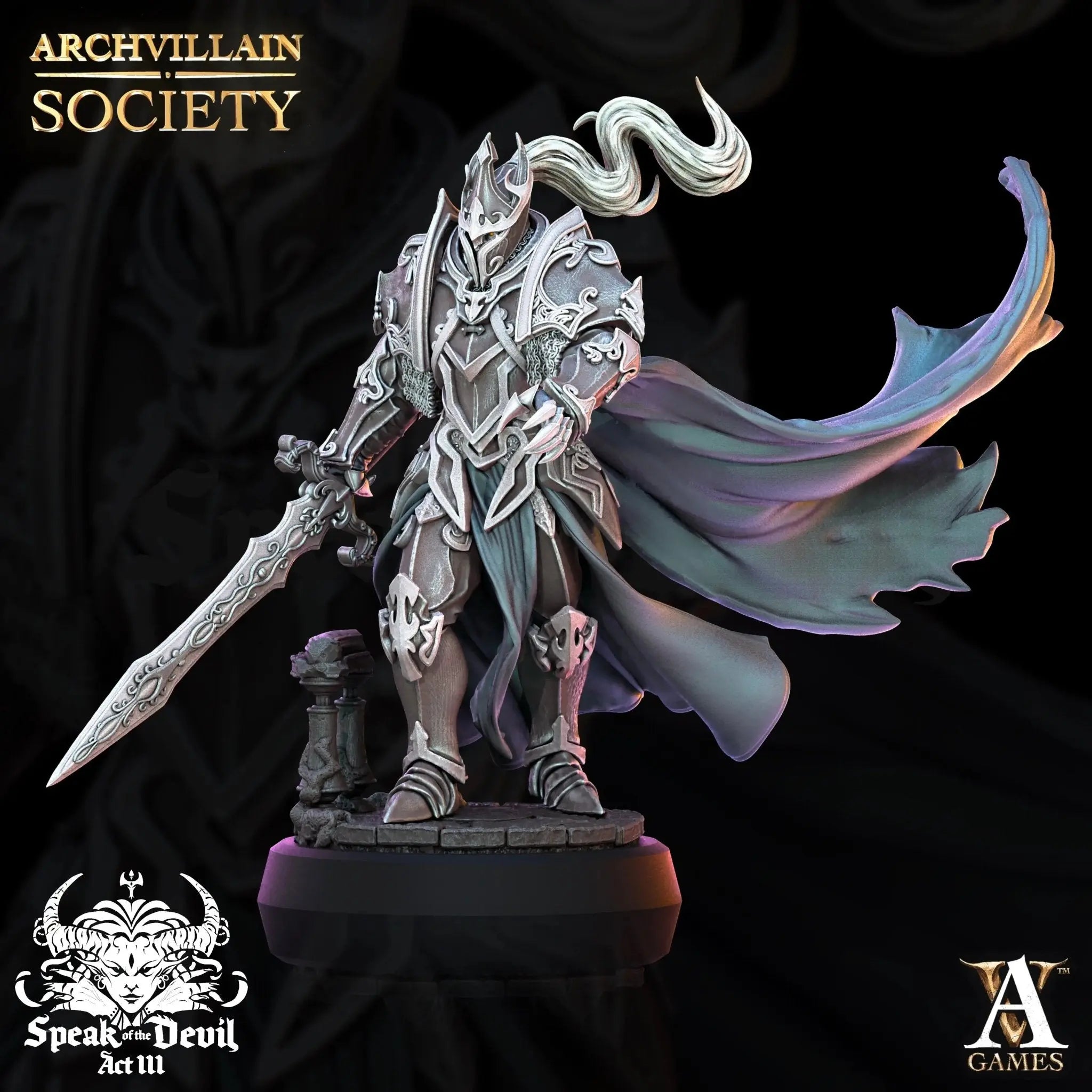 Gawain Steelwind - The Lost - STL - Archvillain Games