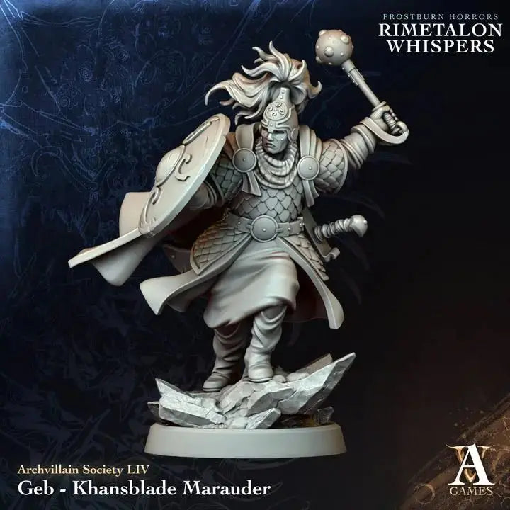 Geb - Khansblade Marauder - STL - Archvillain Games