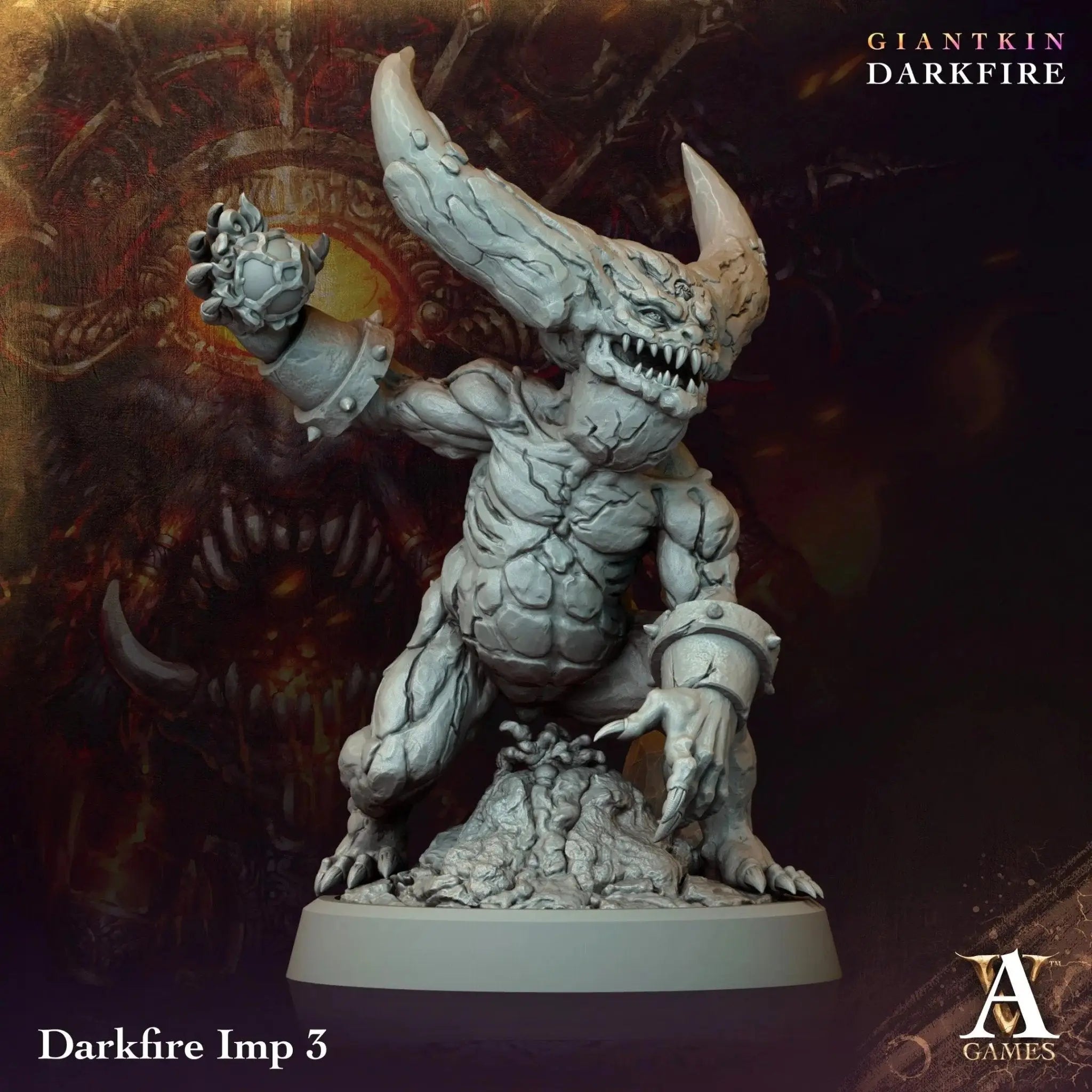 Giantkin - Darkfire - STL Bundle - Archvillain Games