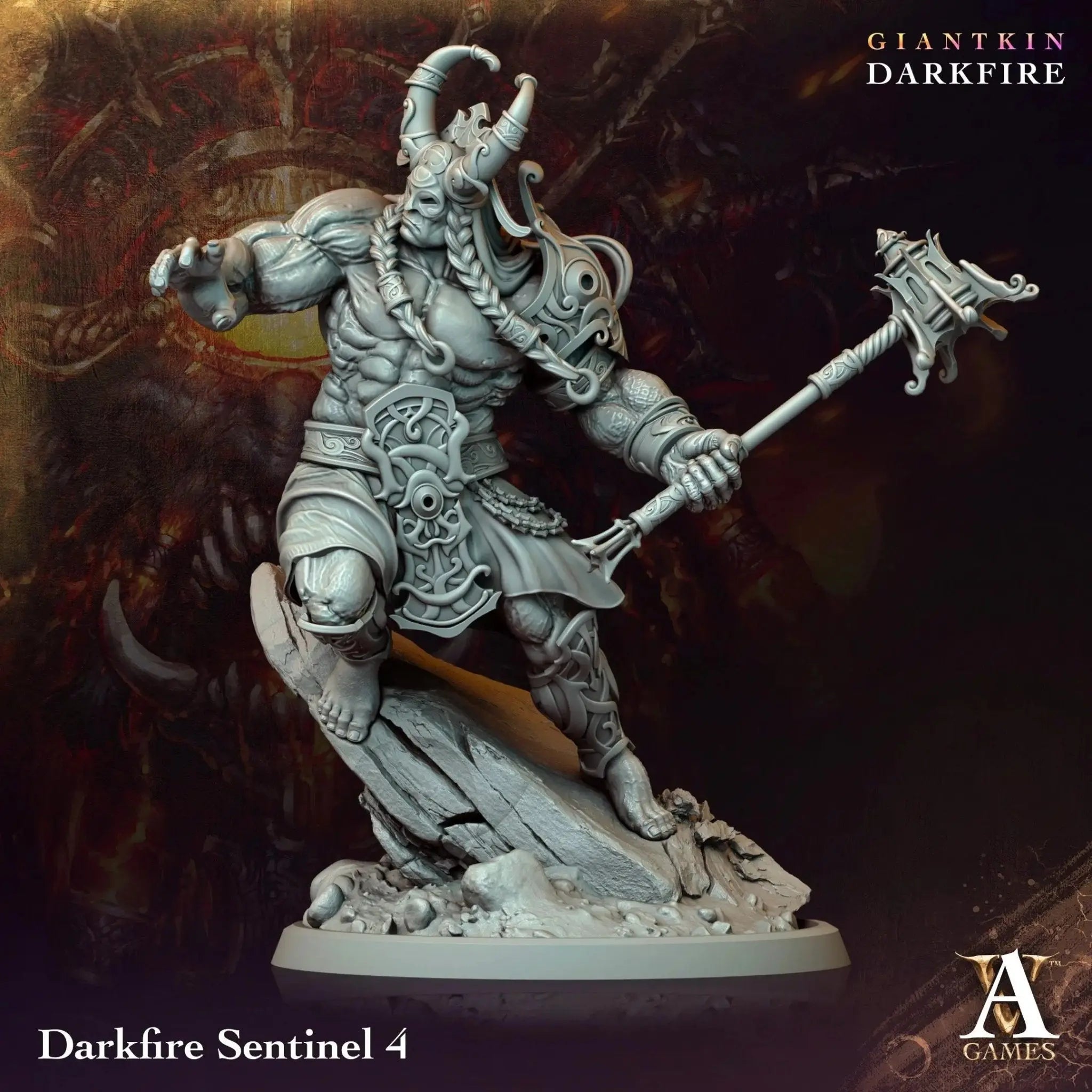 Giantkin - Darkfire - STL Bundle - Archvillain Games