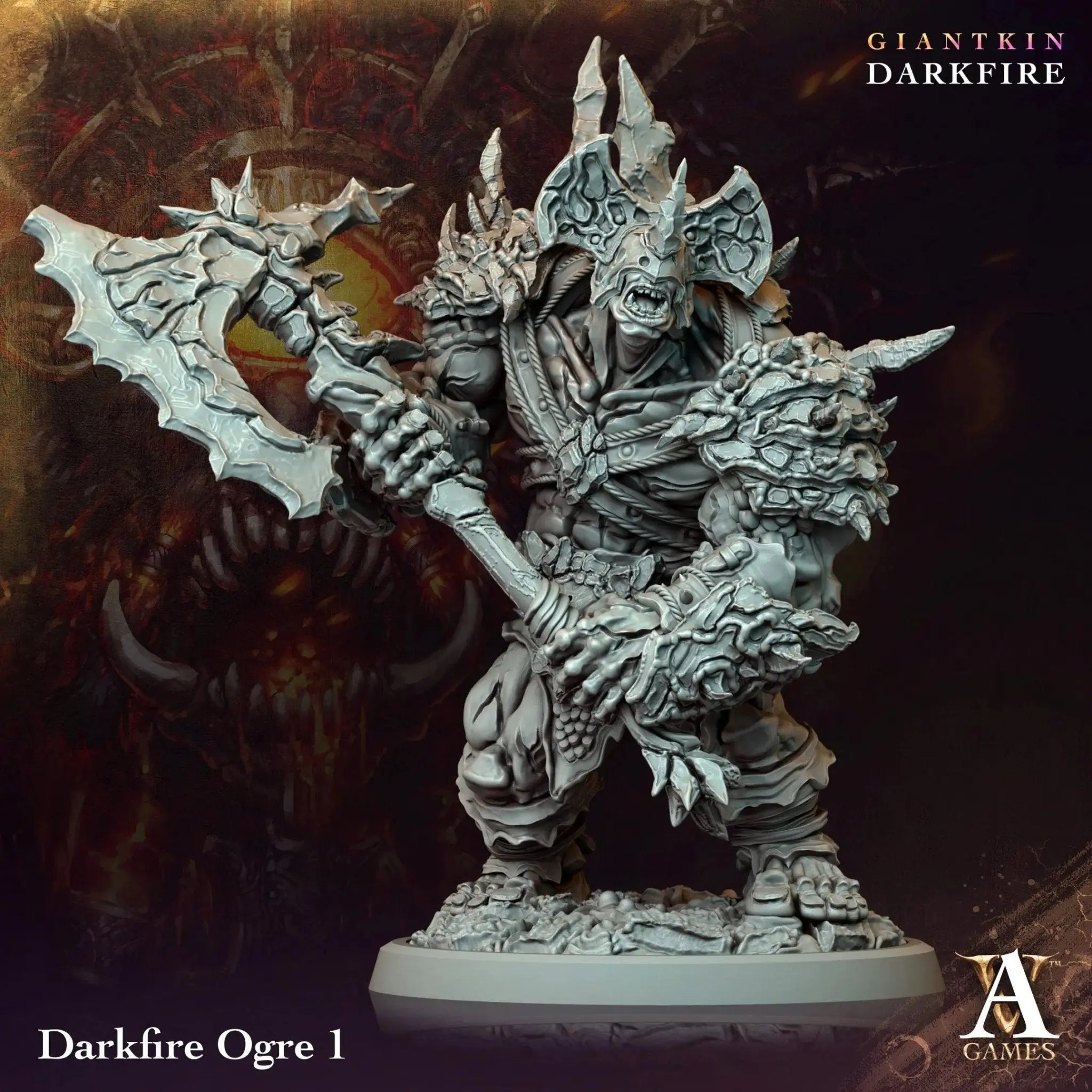 Giantkin - Darkfire - STL Bundle - Archvillain Games