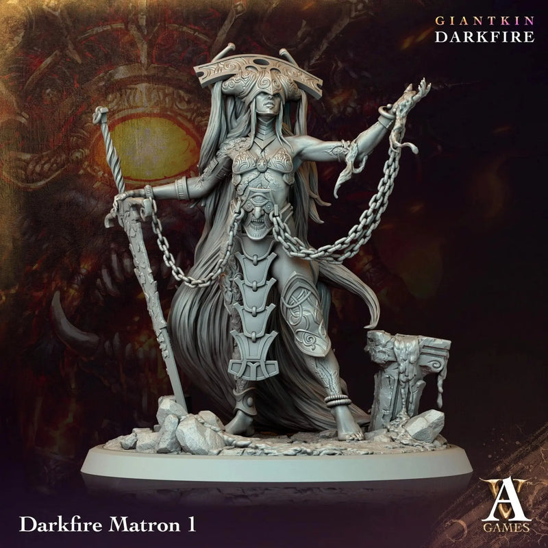 Giantkin - Darkfire - STL Bundle - Archvillain Games