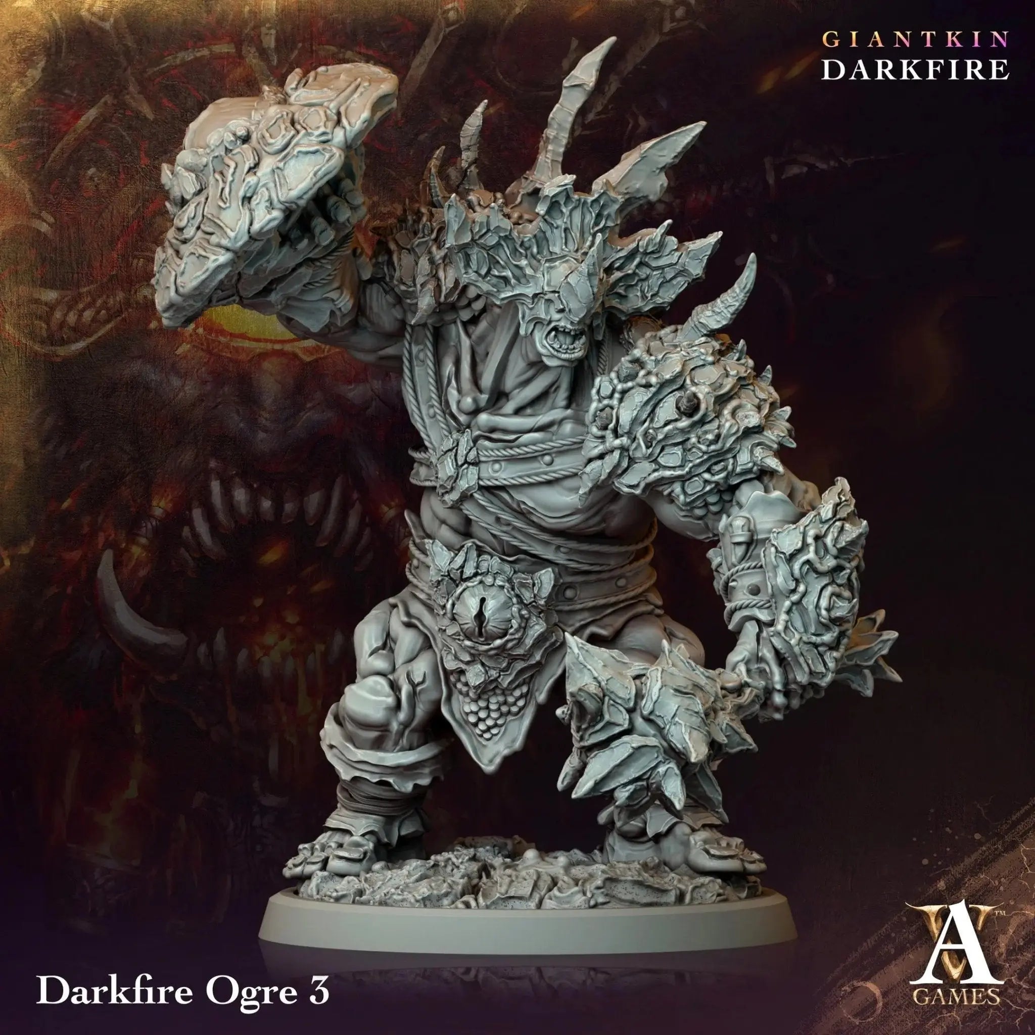 Giantkin - Darkfire - STL Bundle - Archvillain Games