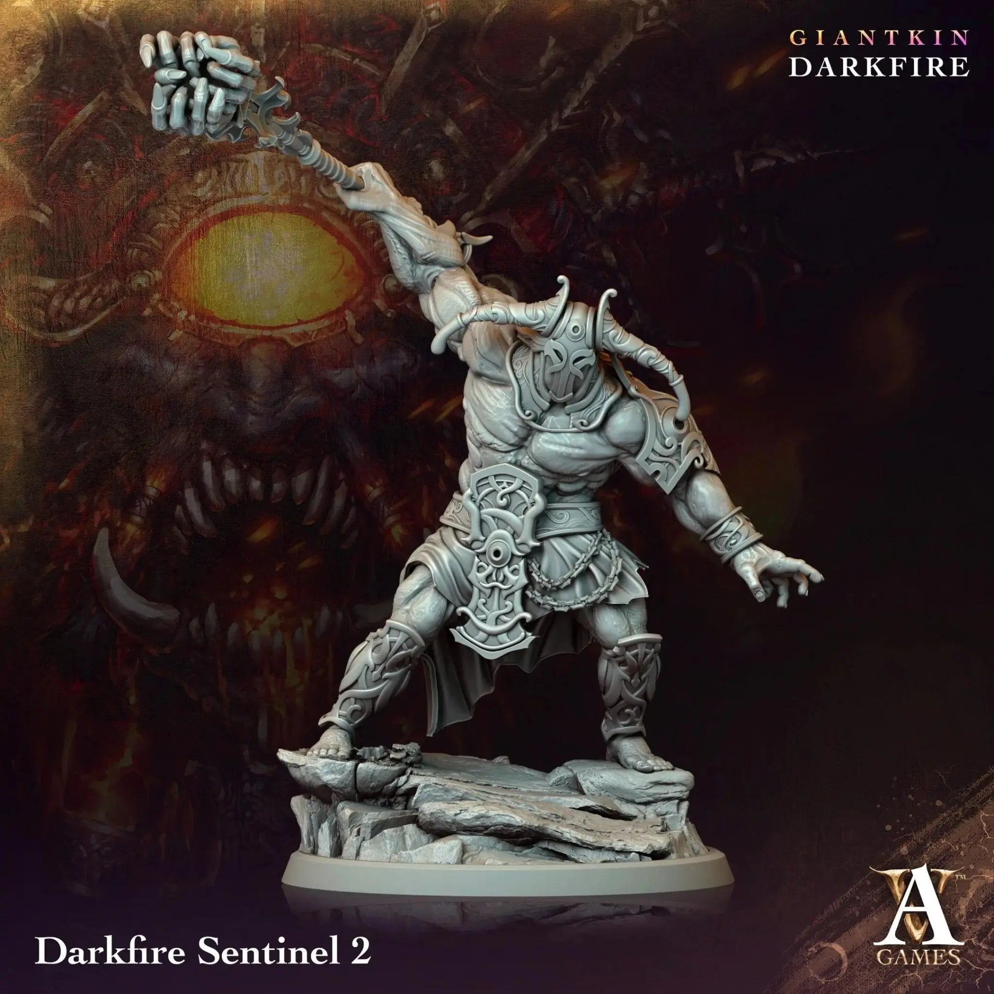 Giantkin - Darkfire - STL Bundle - Archvillain Games