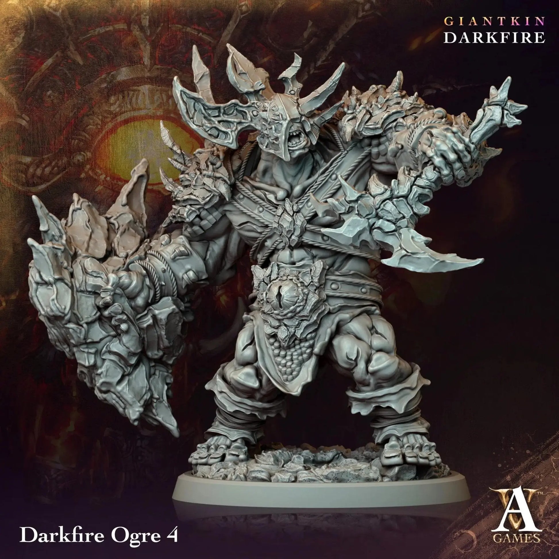 Giantkin - Darkfire - STL Bundle - Archvillain Games