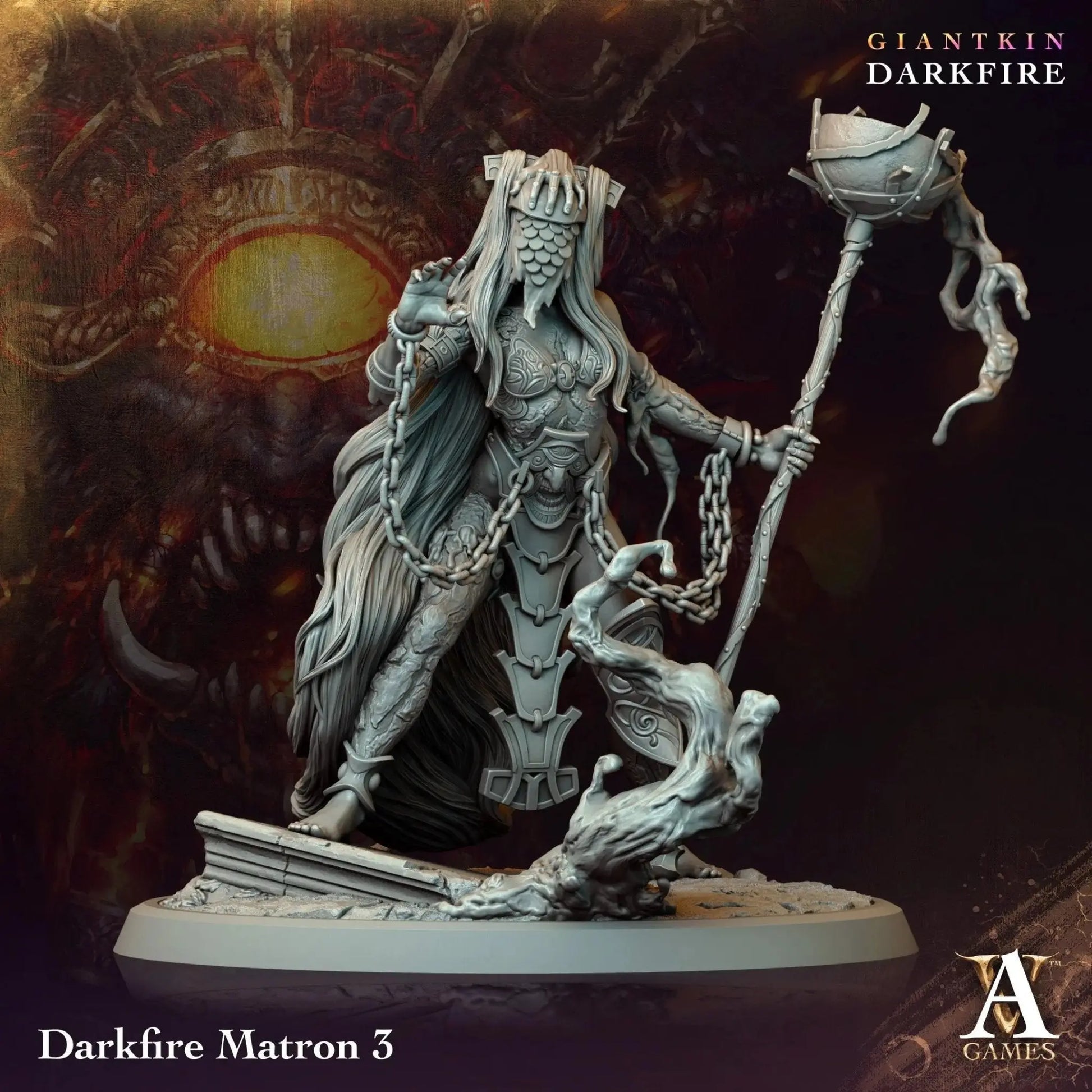 Giantkin - Darkfire - STL Bundle - Archvillain Games