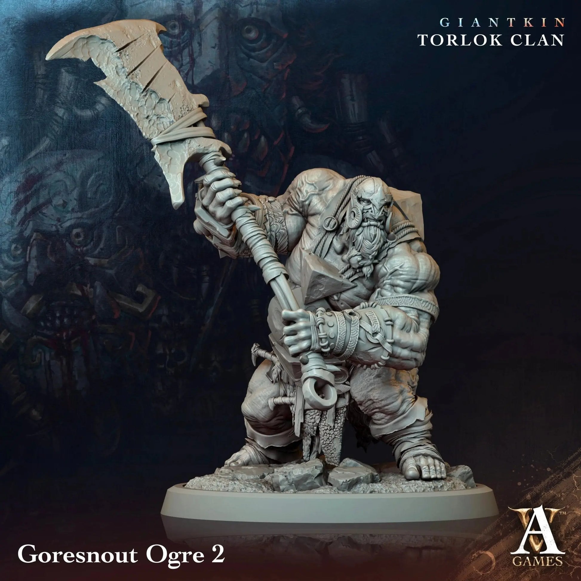 Giantkin - Torlok Clan - STL Bundle - Archvillain Games
