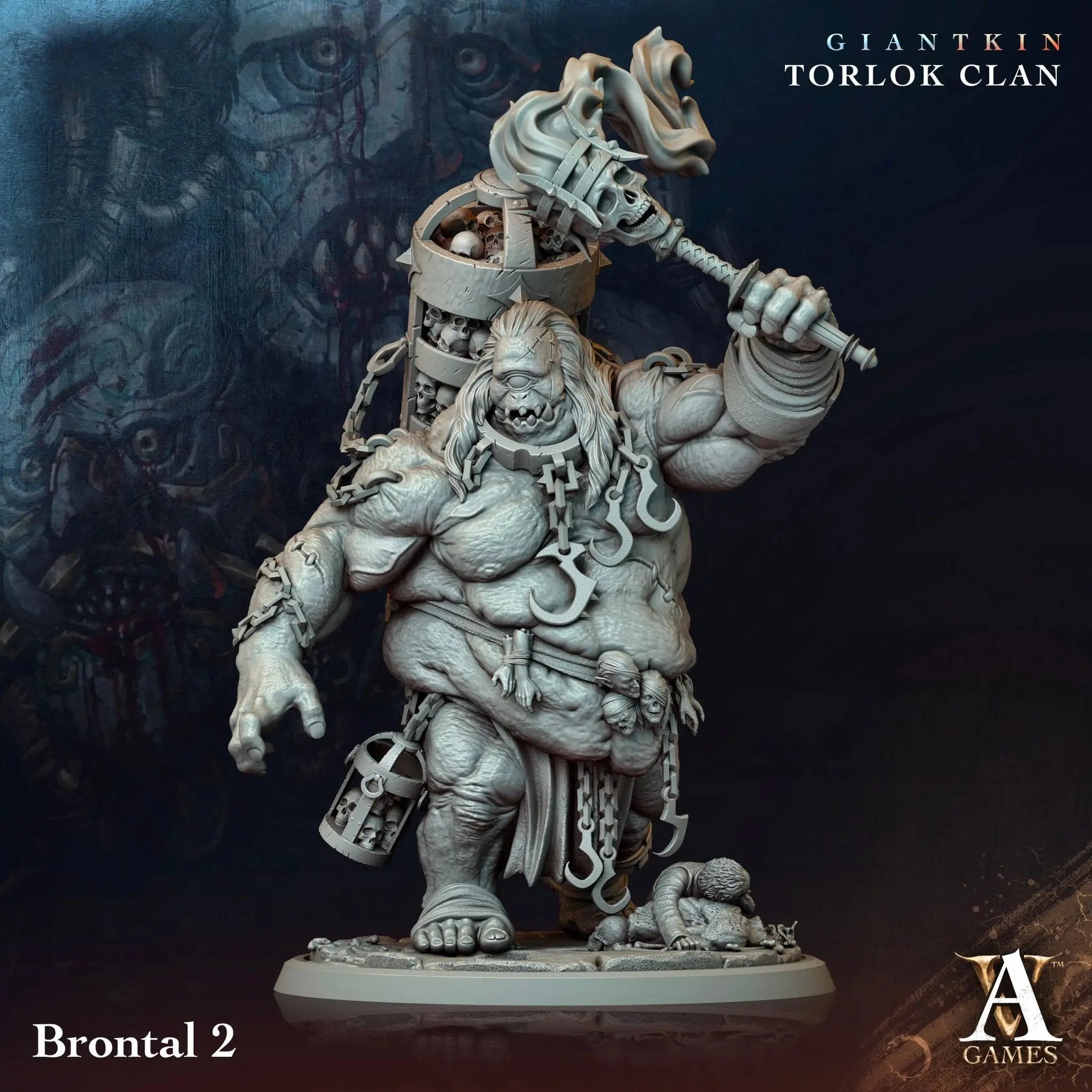 Giantkin - Torlok Clan - STL Bundle - Archvillain Games