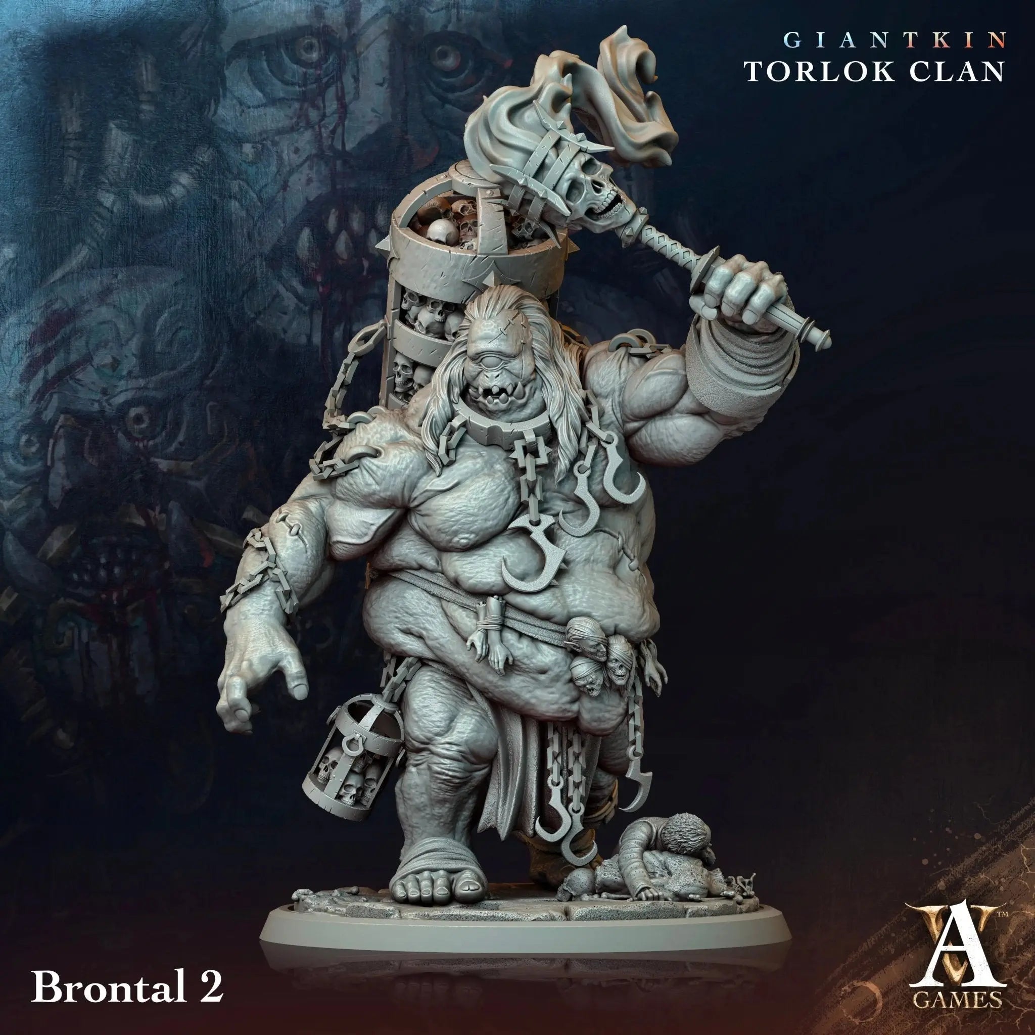 Giantkin - Torlok Clan - STL Bundle - Archvillain Games