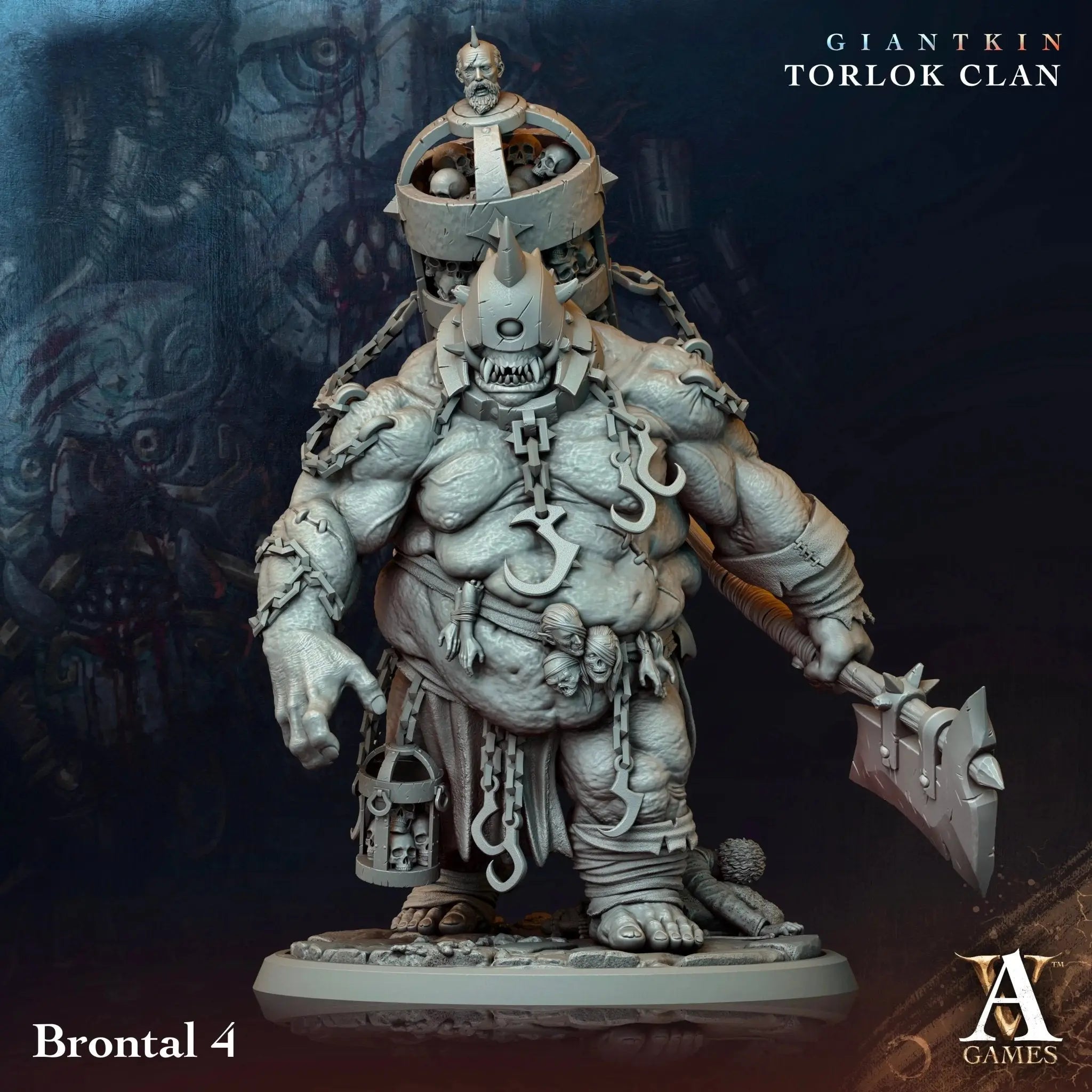 Giantkin - Torlok Clan - STL Bundle - Archvillain Games