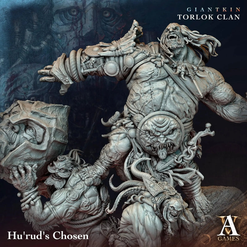 Giantkin - Torlok Clan - STL Bundle - Archvillain Games