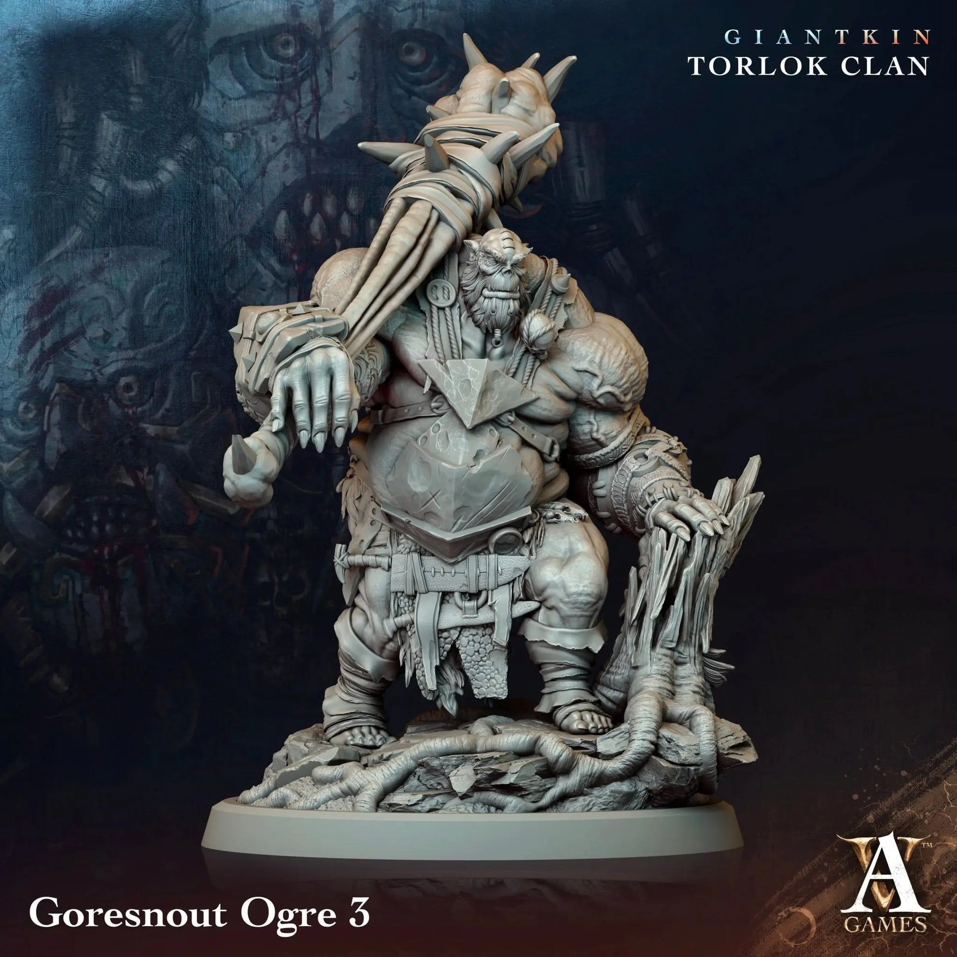 Giantkin - Torlok Clan - STL Bundle - Archvillain Games