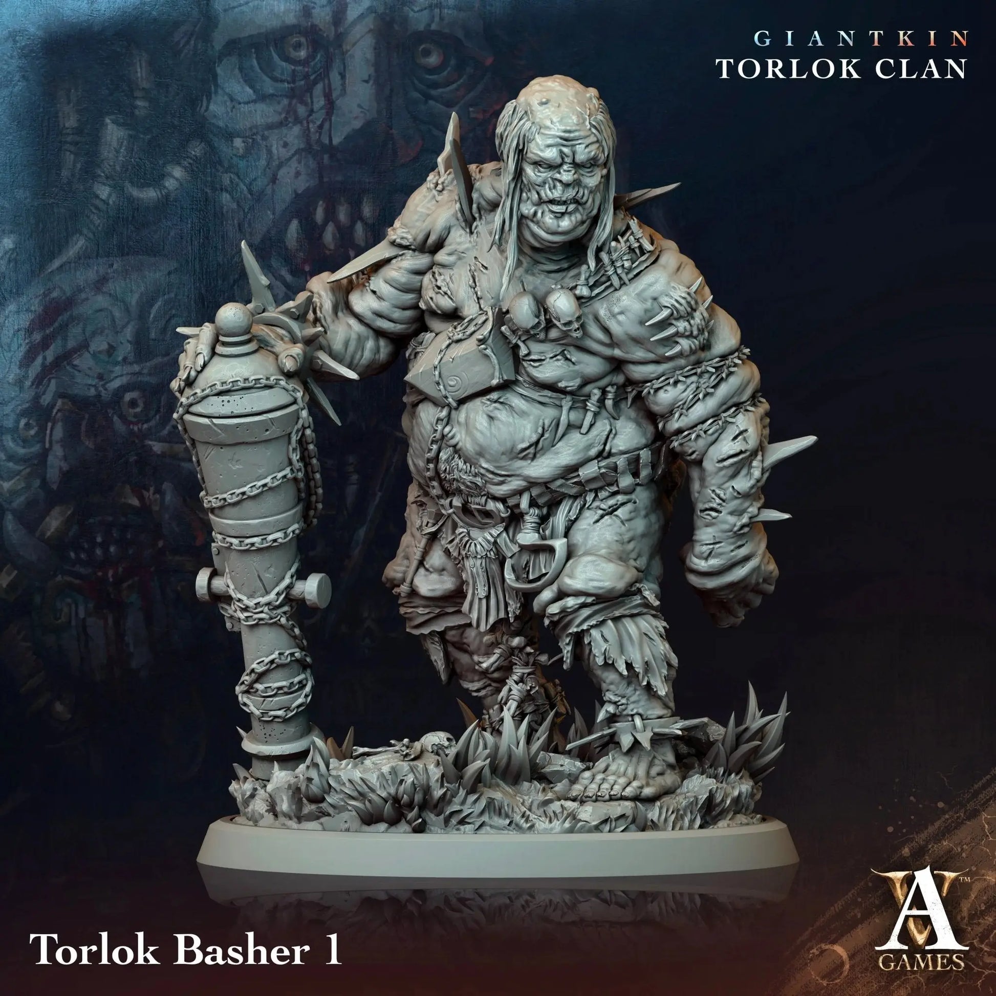 Giantkin - Torlok Clan - STL Bundle - Archvillain Games