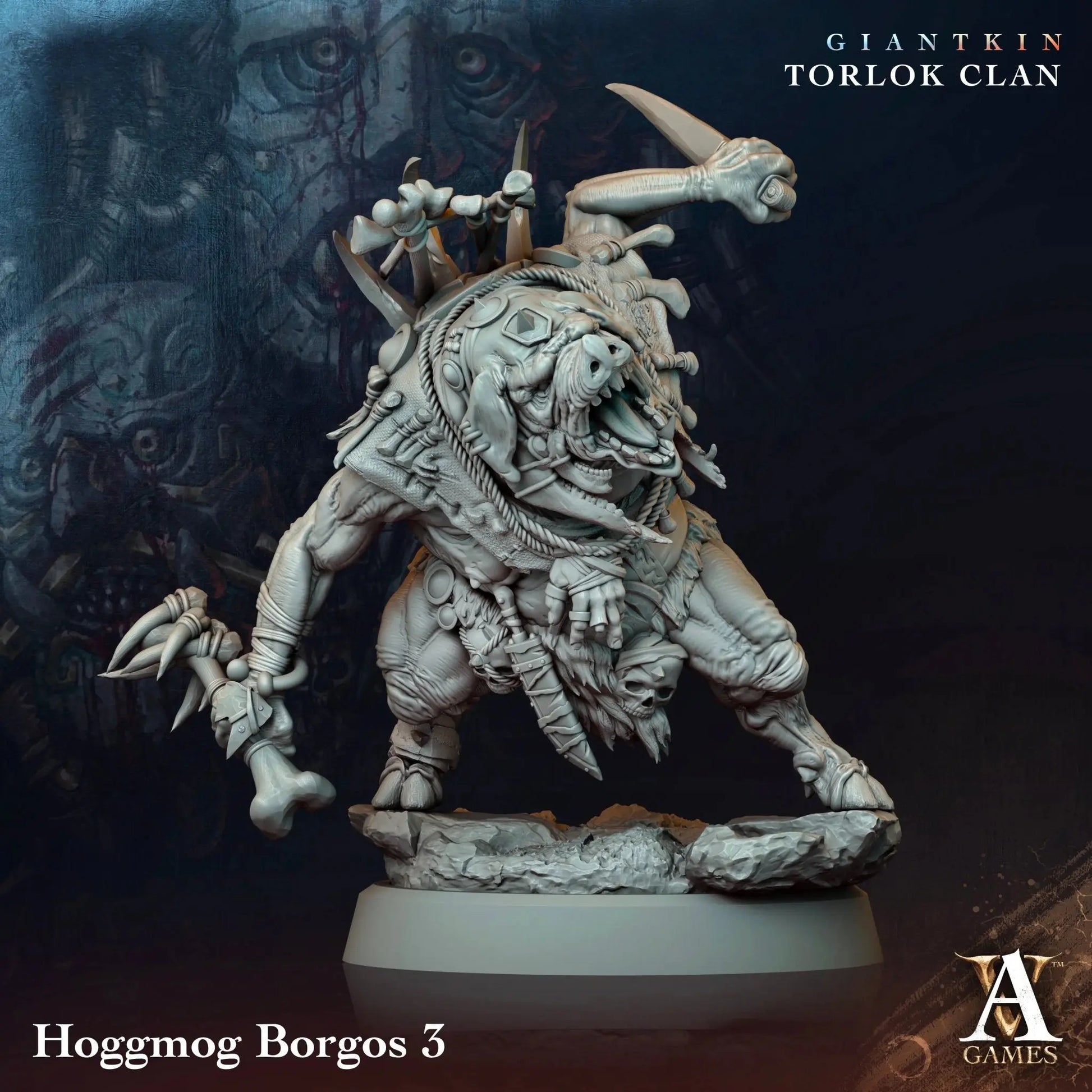 Giantkin - Torlok Clan - STL Bundle - Archvillain Games