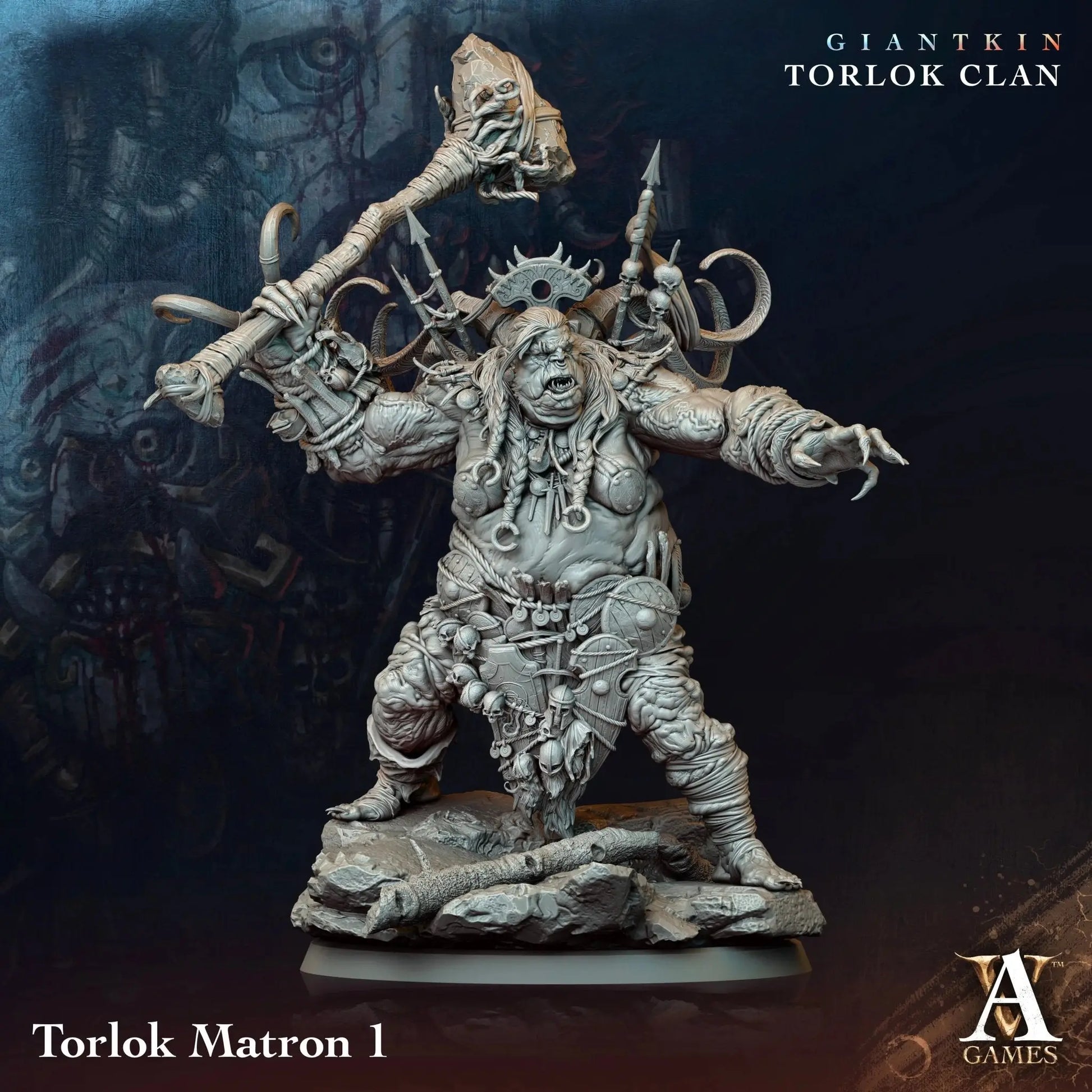 Giantkin - Torlok Clan - STL Bundle - Archvillain Games