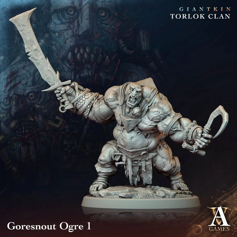 Giantkin - Torlok Clan - STL Bundle - Archvillain Games