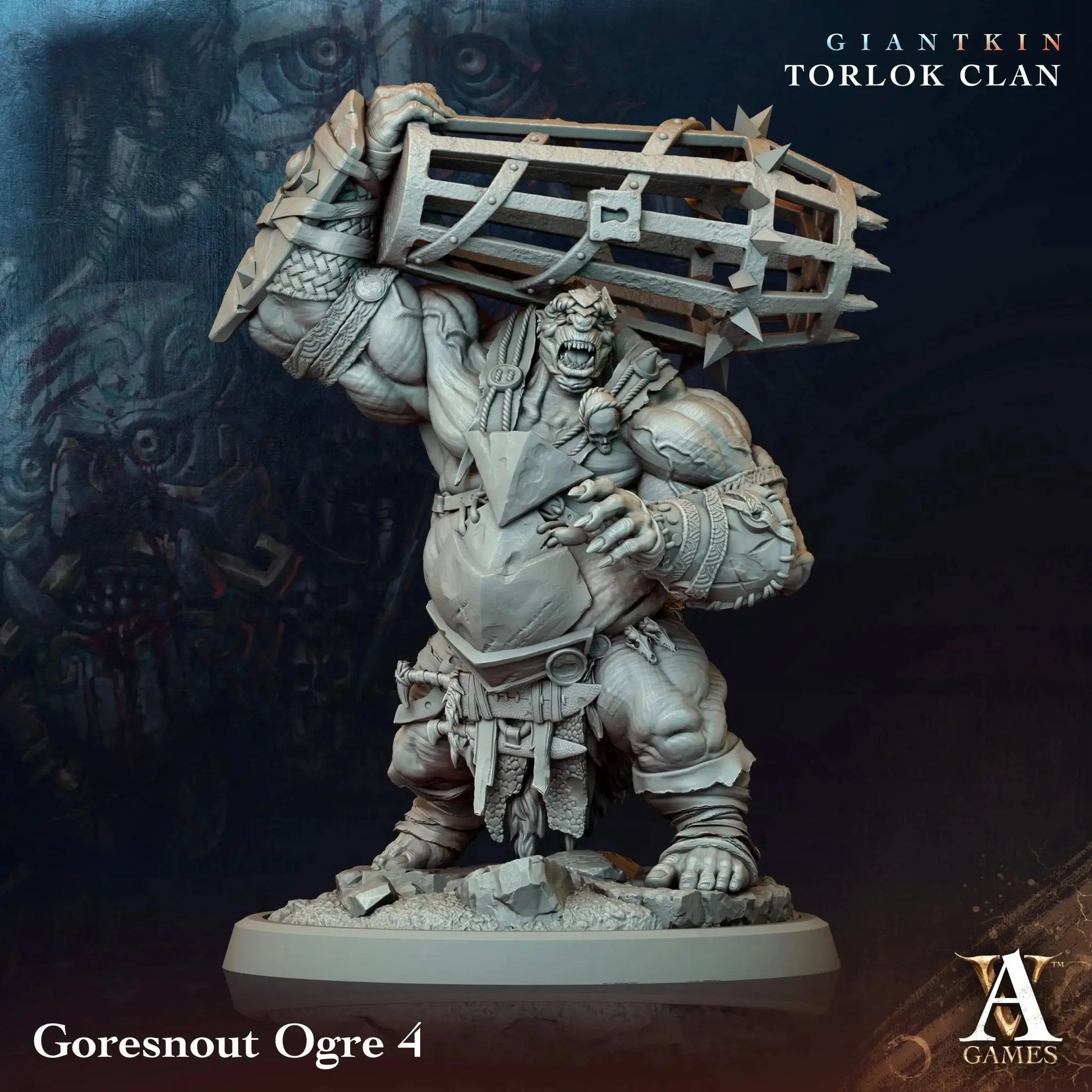 Giantkin - Torlok Clan - STL Bundle - Archvillain Games