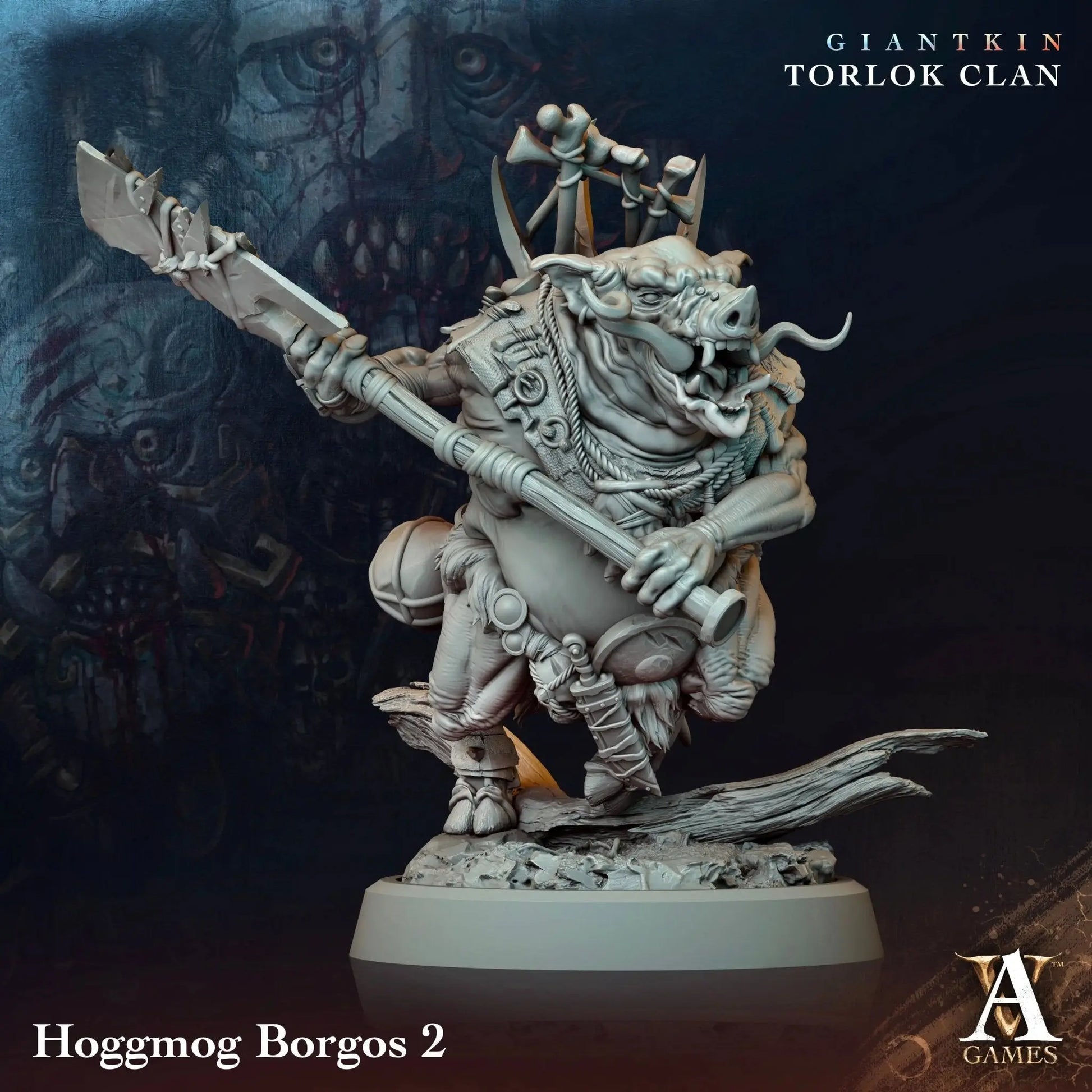 Giantkin - Torlok Clan - STL Bundle - Archvillain Games