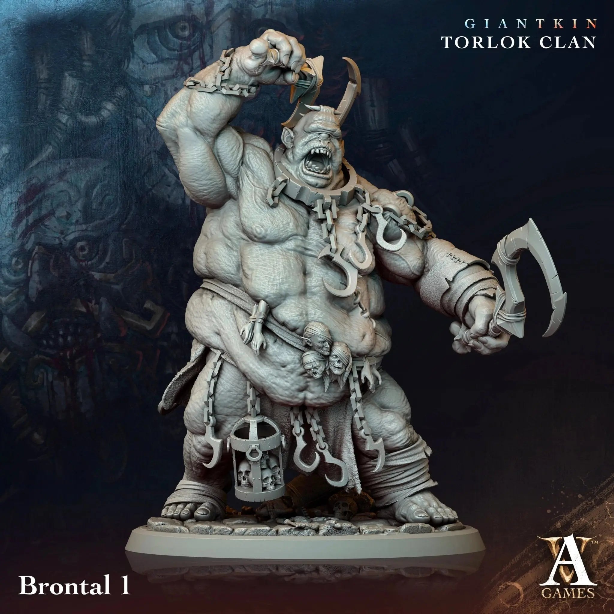 Giantkin - Torlok Clan - STL Bundle - Archvillain Games