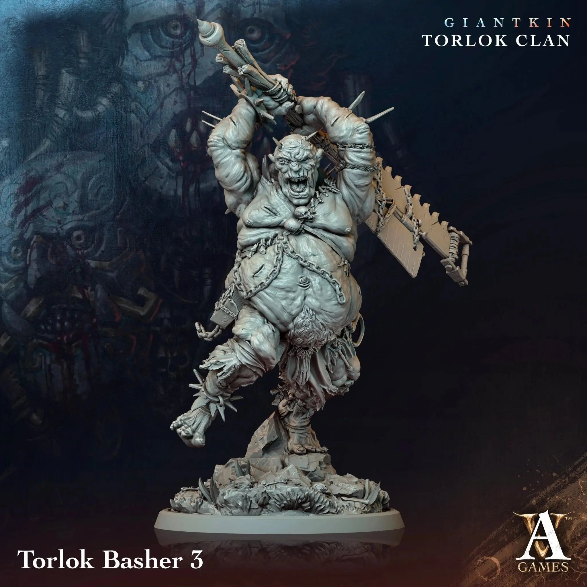 Giantkin - Torlok Clan - STL Bundle - Archvillain Games