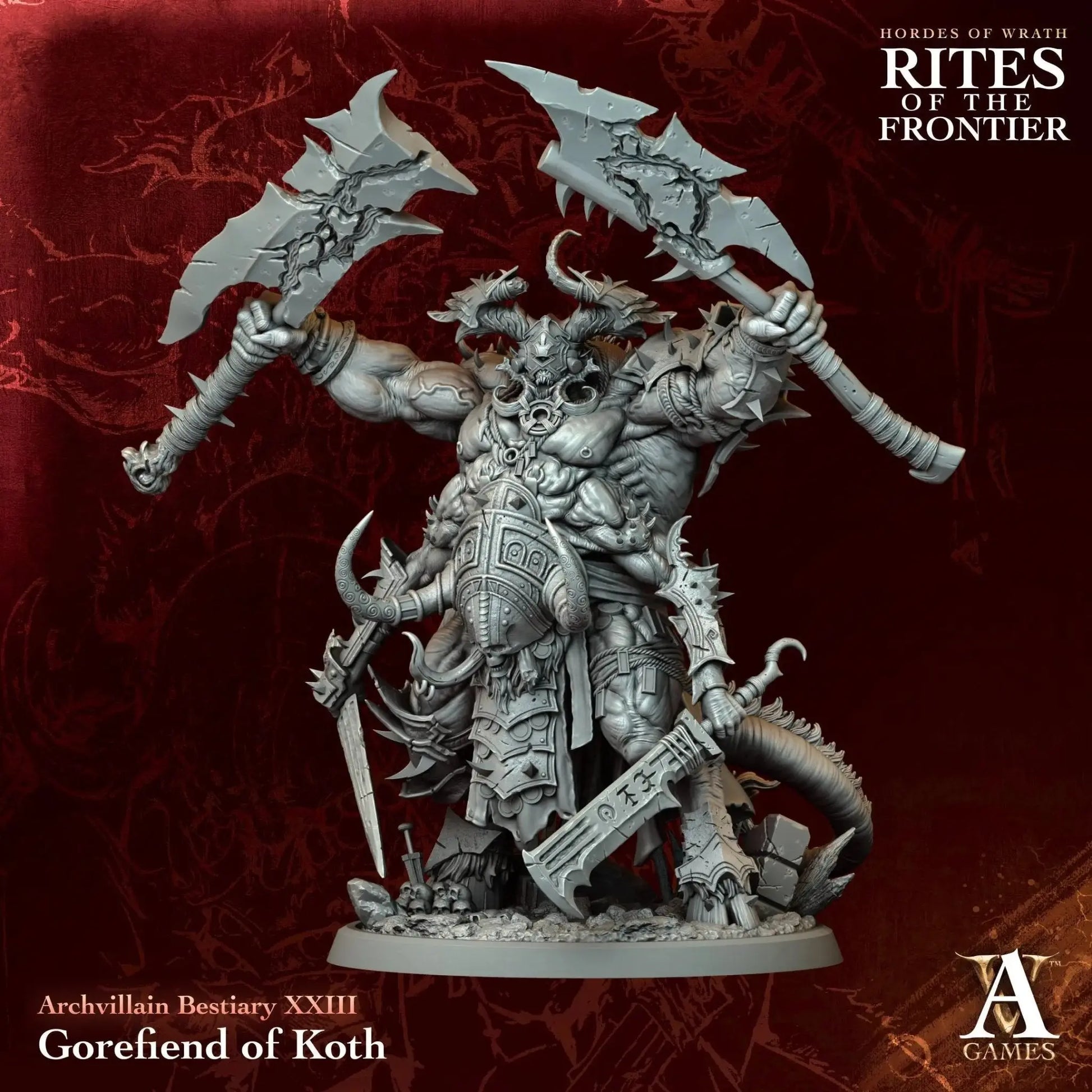 Gorefiend of Koth - STL - Archvillain Games