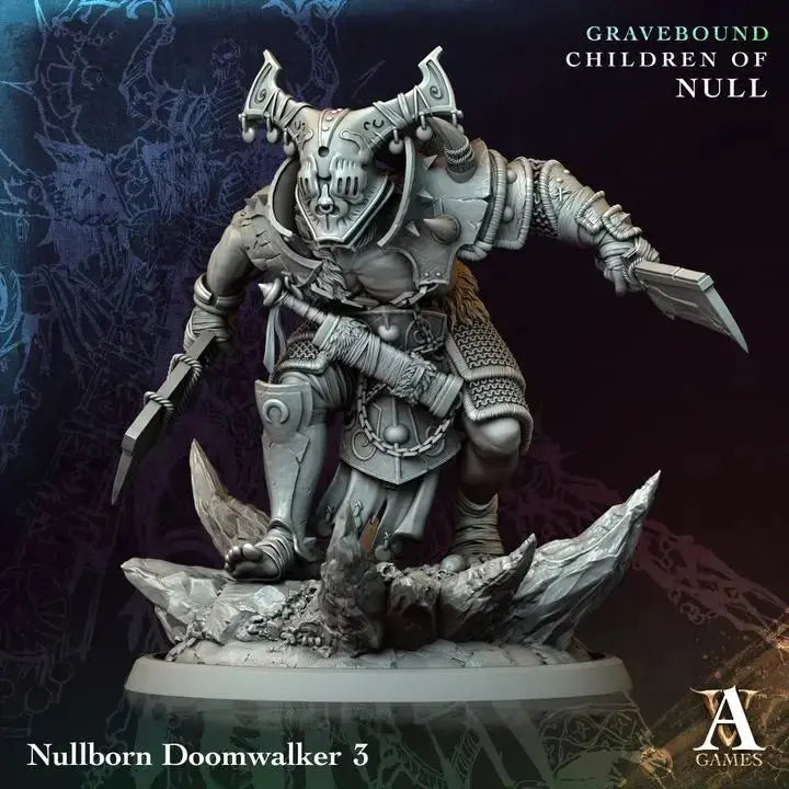 Gravebound - Children of Null - STL Bundle - Archvillain Games