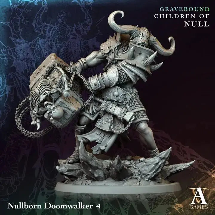 Gravebound - Children of Null - STL Bundle - Archvillain Games