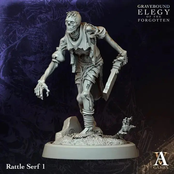 Gravebound - Elegy of the Forgotten - STL Bundle - Archvillain Games