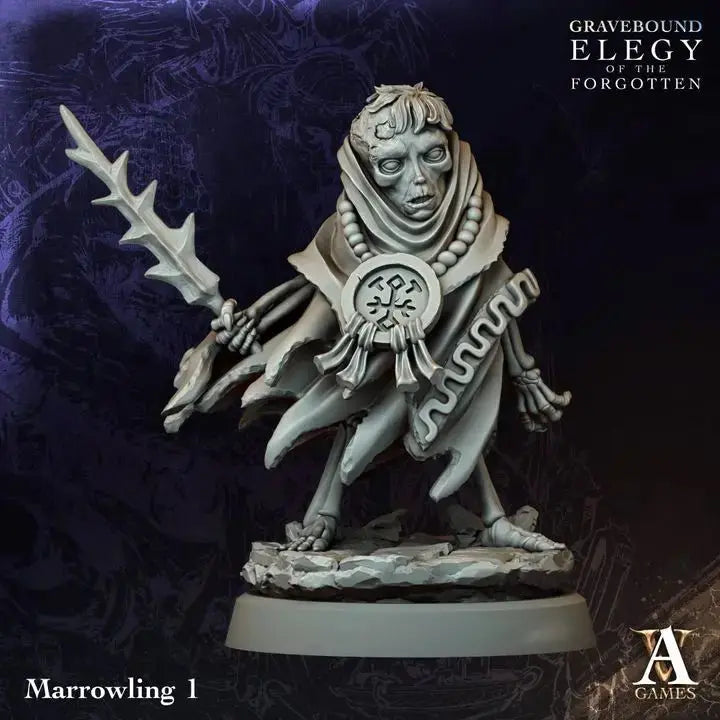 Gravebound - Elegy of the Forgotten - STL Bundle - Archvillain Games
