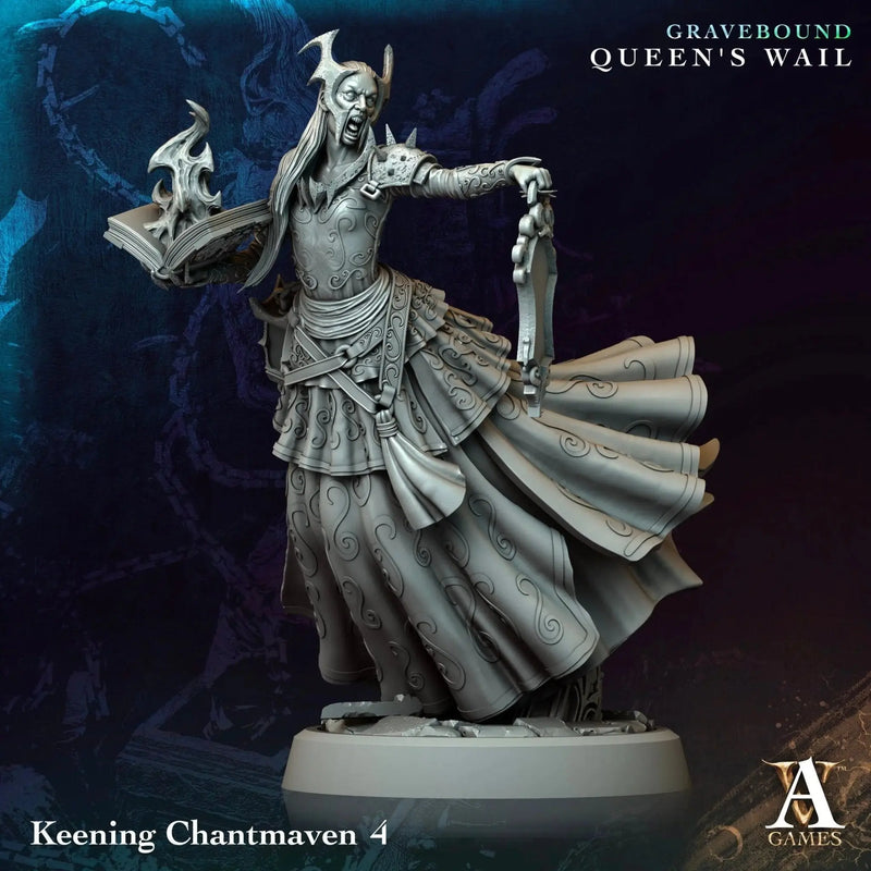 Gravebound - Queen's Wail - STL Bundle - Archvillain Games