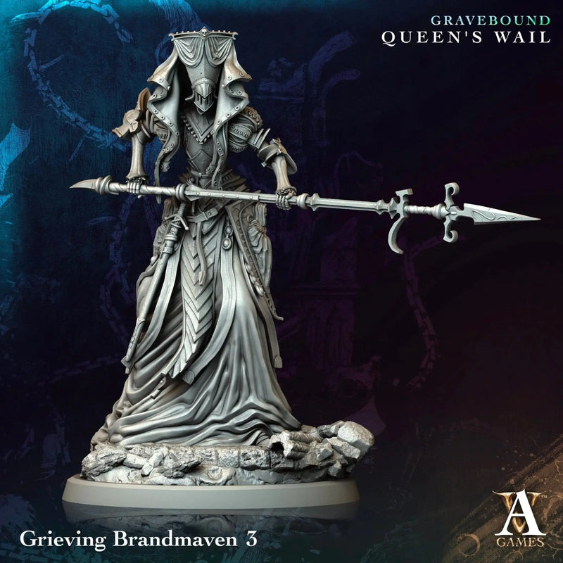 Gravebound - Queen's Wail - STL Bundle - Archvillain Games