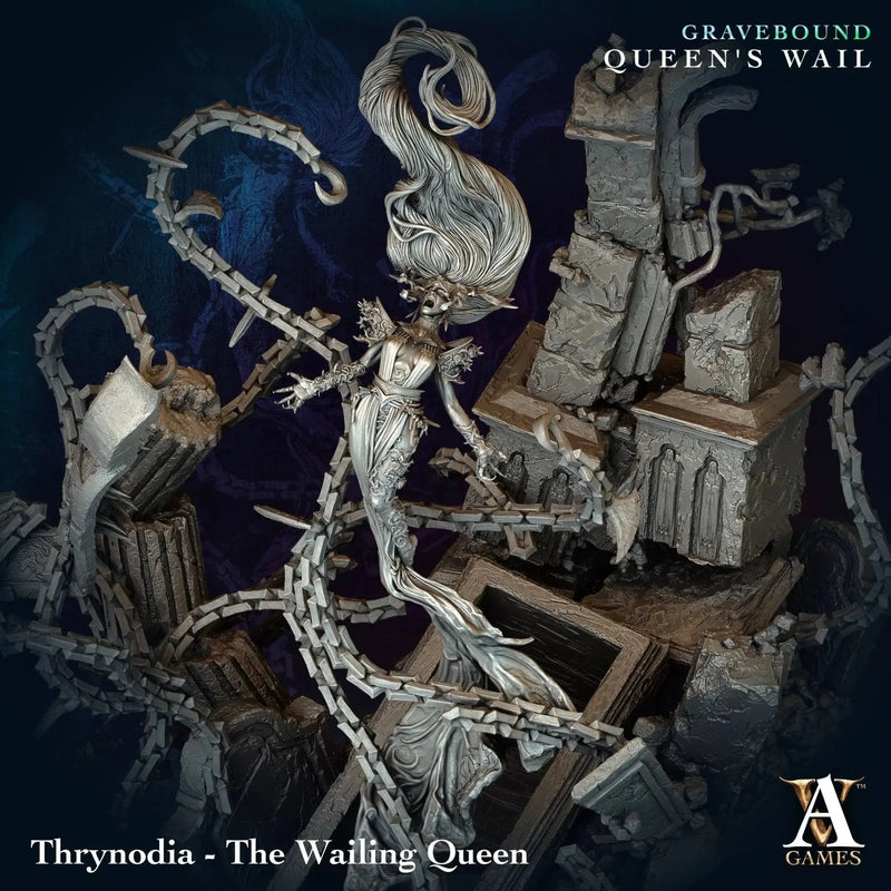 Gravebound - Queen's Wail - STL Bundle - Archvillain Games