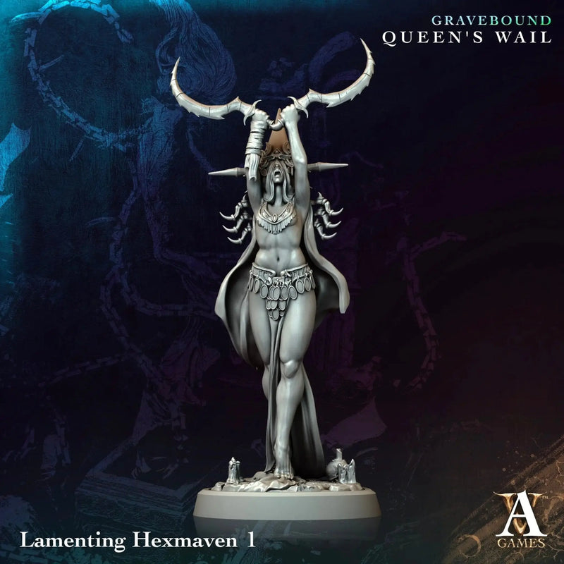Gravebound - Queen's Wail - STL Bundle - Archvillain Games