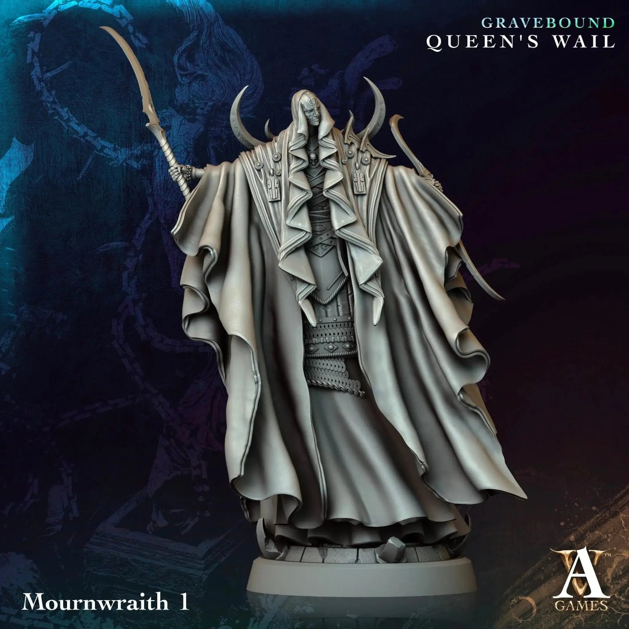 Gravebound - Queen's Wail - STL Bundle - Archvillain Games