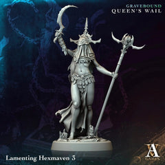 Gravebound - Queen's Wail - STL Bundle - Archvillain Games