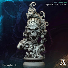 Gravebound - Queen's Wail - STL Bundle - Archvillain Games