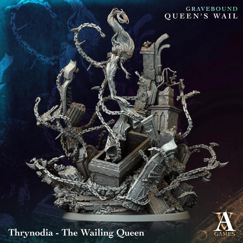 Gravebound - Queen's Wail - STL Bundle - Archvillain Games