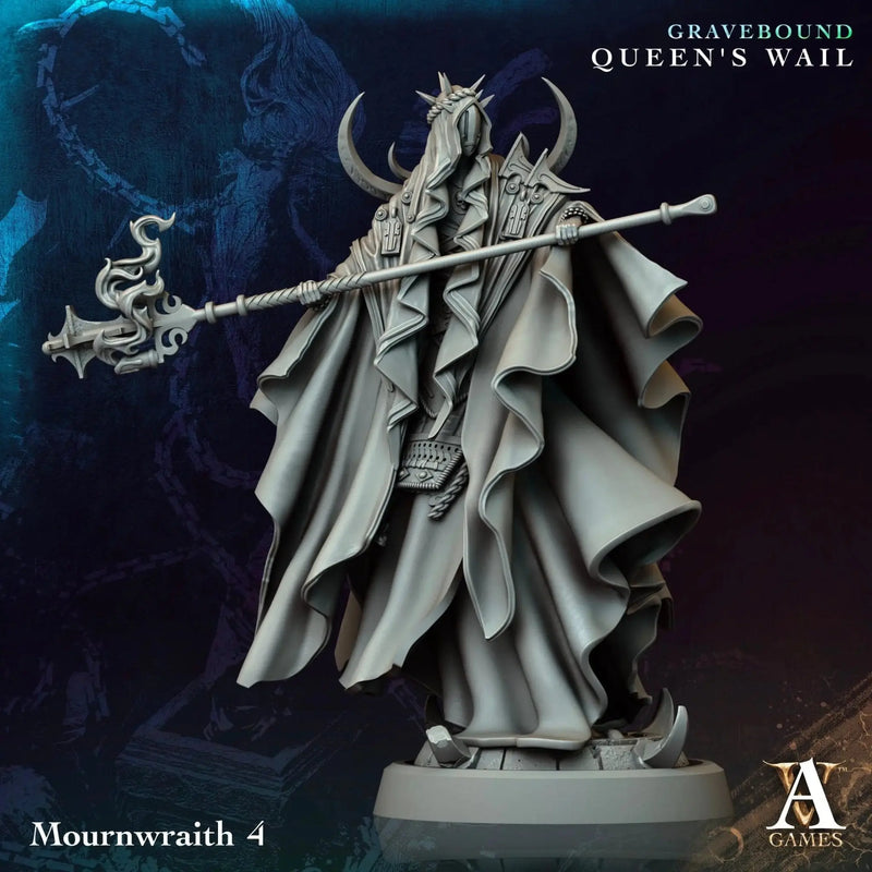 Gravebound - Queen's Wail - STL Bundle - Archvillain Games