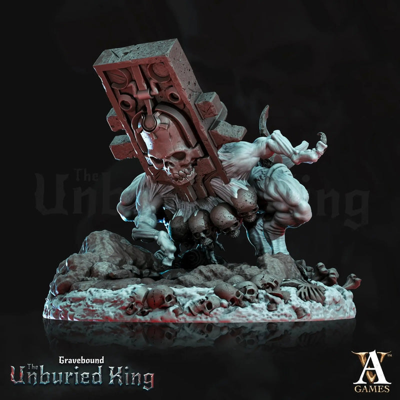 Gravebound - The Unburied King - STL Bundle - Archvillain Games