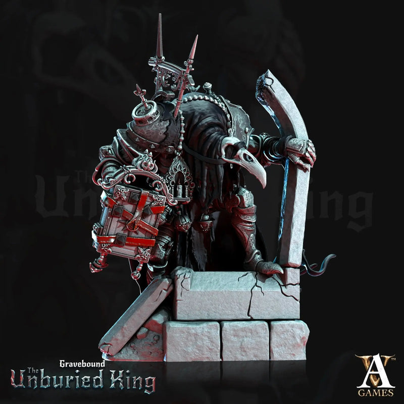 Gravebound - The Unburied King - STL Bundle - Archvillain Games