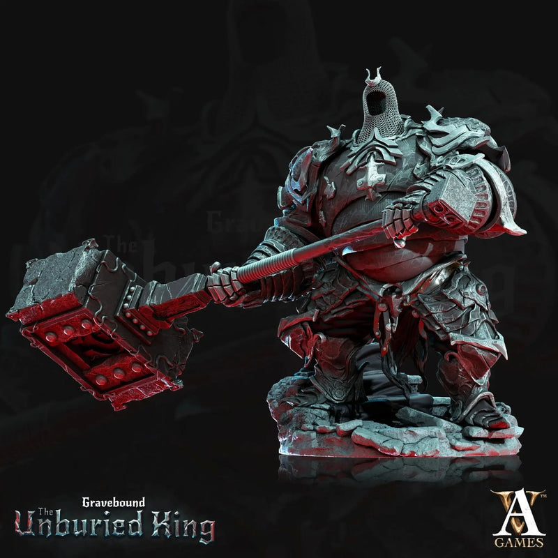 Gravebound - The Unburied King - STL Bundle - Archvillain Games