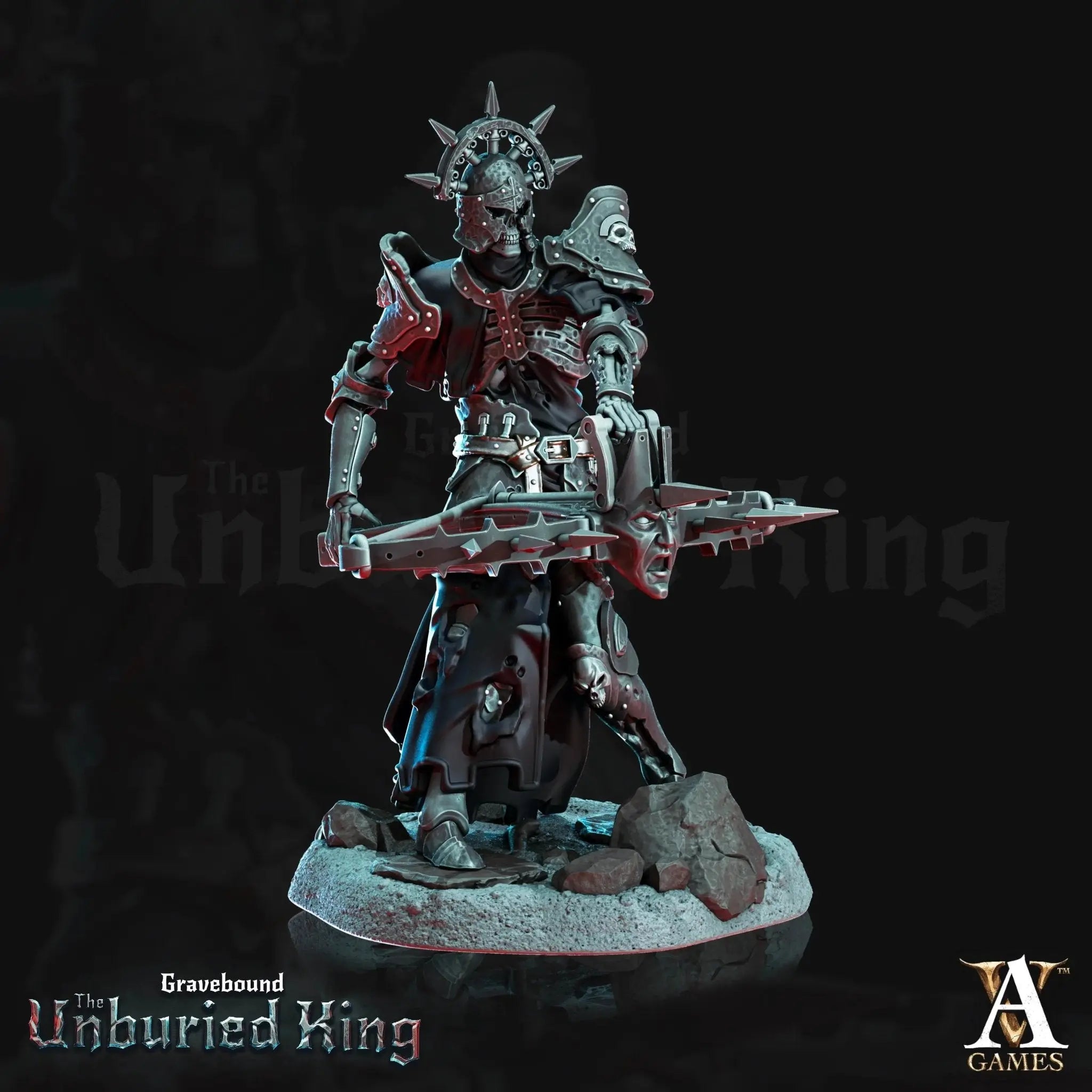 Gravebound - The Unburied King - STL Bundle - Archvillain Games